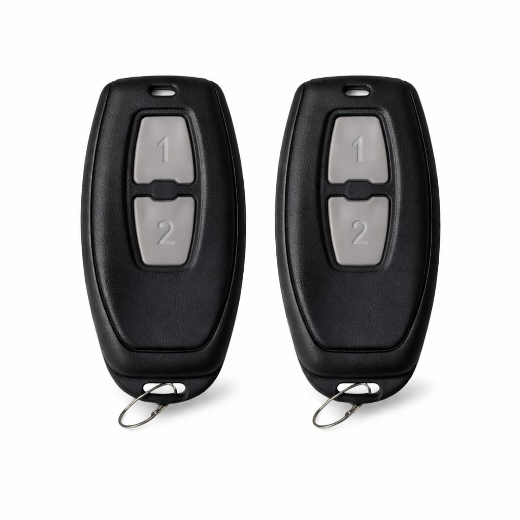 Kit 2 Controle Remoto Para Motor de Portão ROSSI Controle A Prova Dágua ROSSI BASCULANTE DESLIZANTE