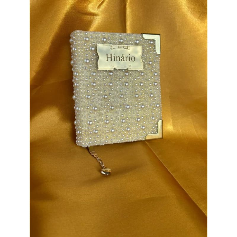 Hinário  de canto CCB 5 Luxo personalizado pérolas