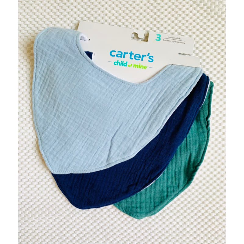 Kit Babador Carter’s Child of Mine Bandana Menino