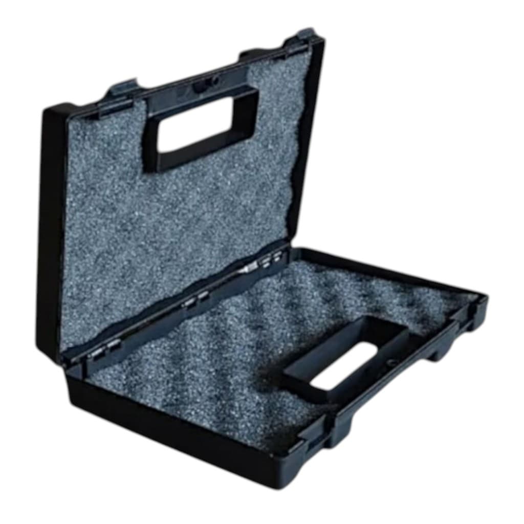 Case Maleta P/ Armas Pistola Revolver Airsoft Airgun com travas e dobradiças reforçadas