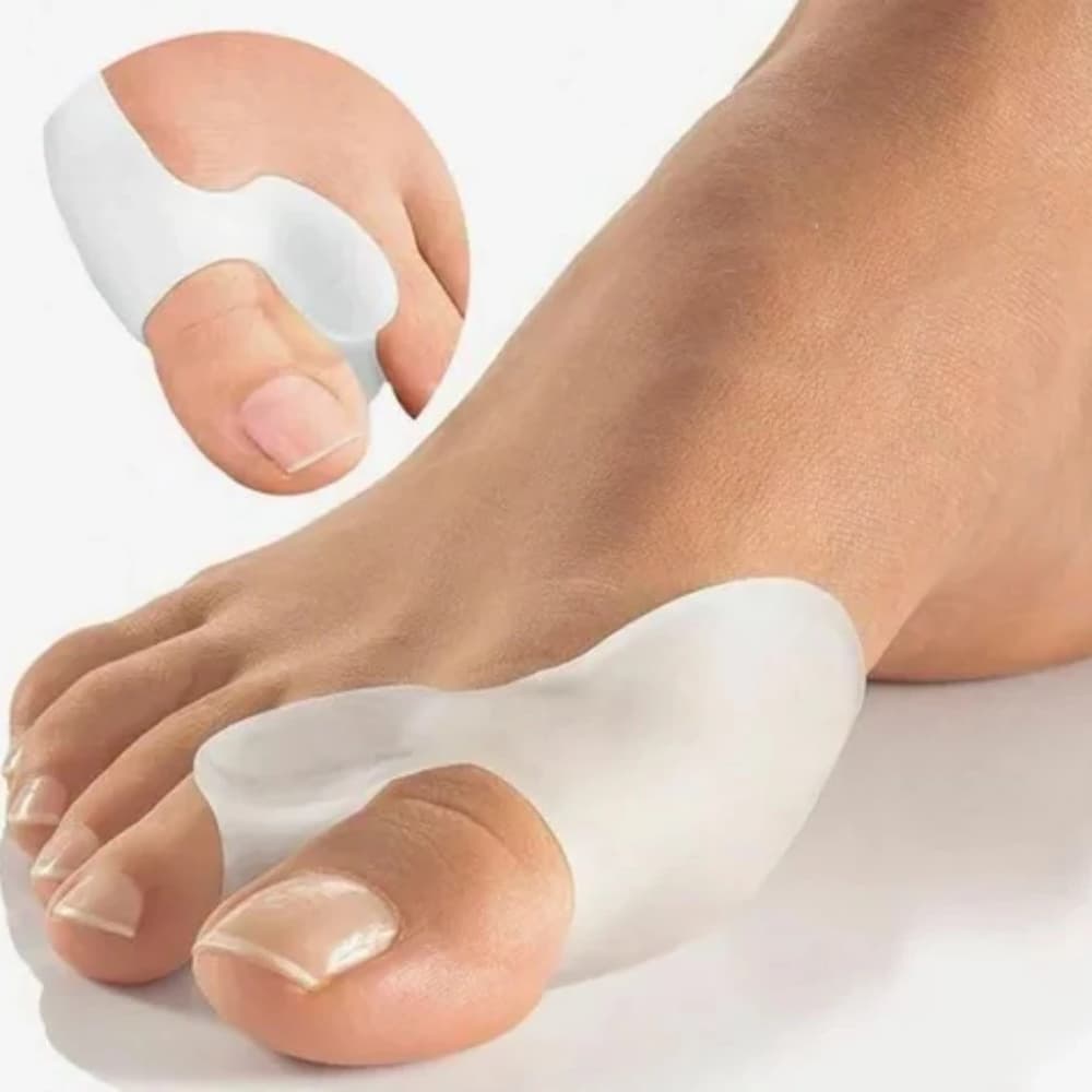 Protetor De Joanete Corretor Ortopédico de Silicone Gel Par Pés Hallux Valgus Ortopedico Dedo