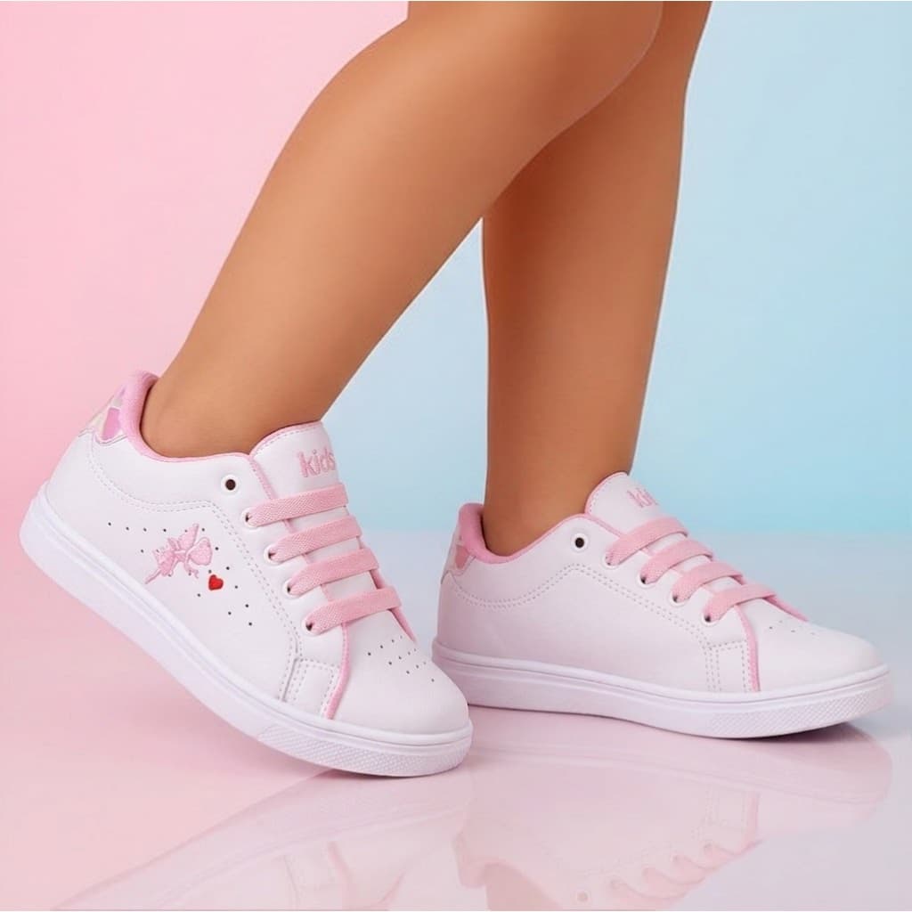 kit 2 Tênis Infantil original 3f fadinha Resistente Durável Escolar festas 26 ao 33 Envio Rápido