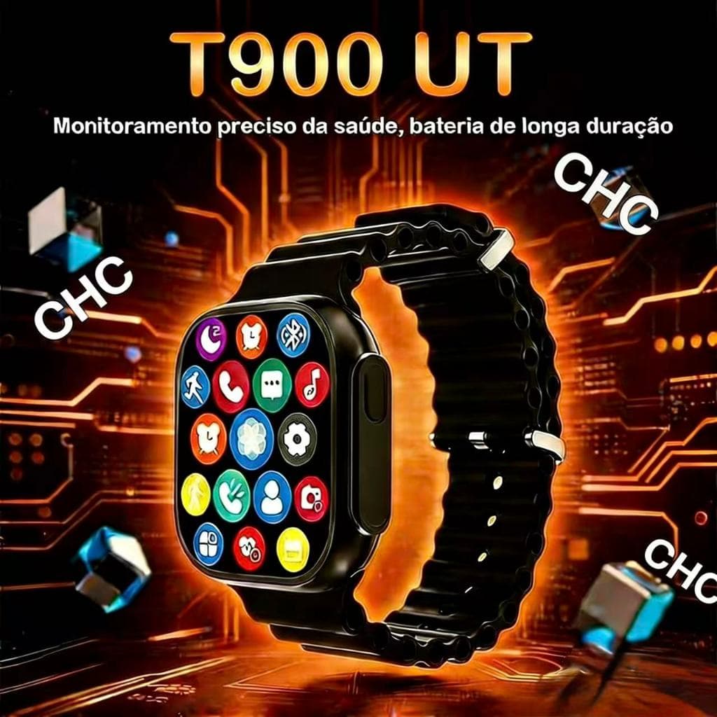 T900 Ultra Smartwatch 9 T800 Ultra 2025 Nova Relógio Inteligente para pronta entrega- Frete Grátis