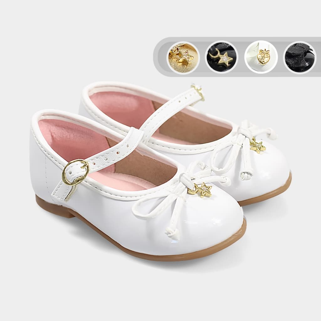 Sapatilha Molekinha Baby Boneca Bebê Menina 21061065/1043/1073