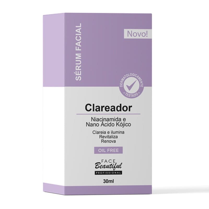 Sérum Facial Clareador Oil Free 30ml  Face Beautiful