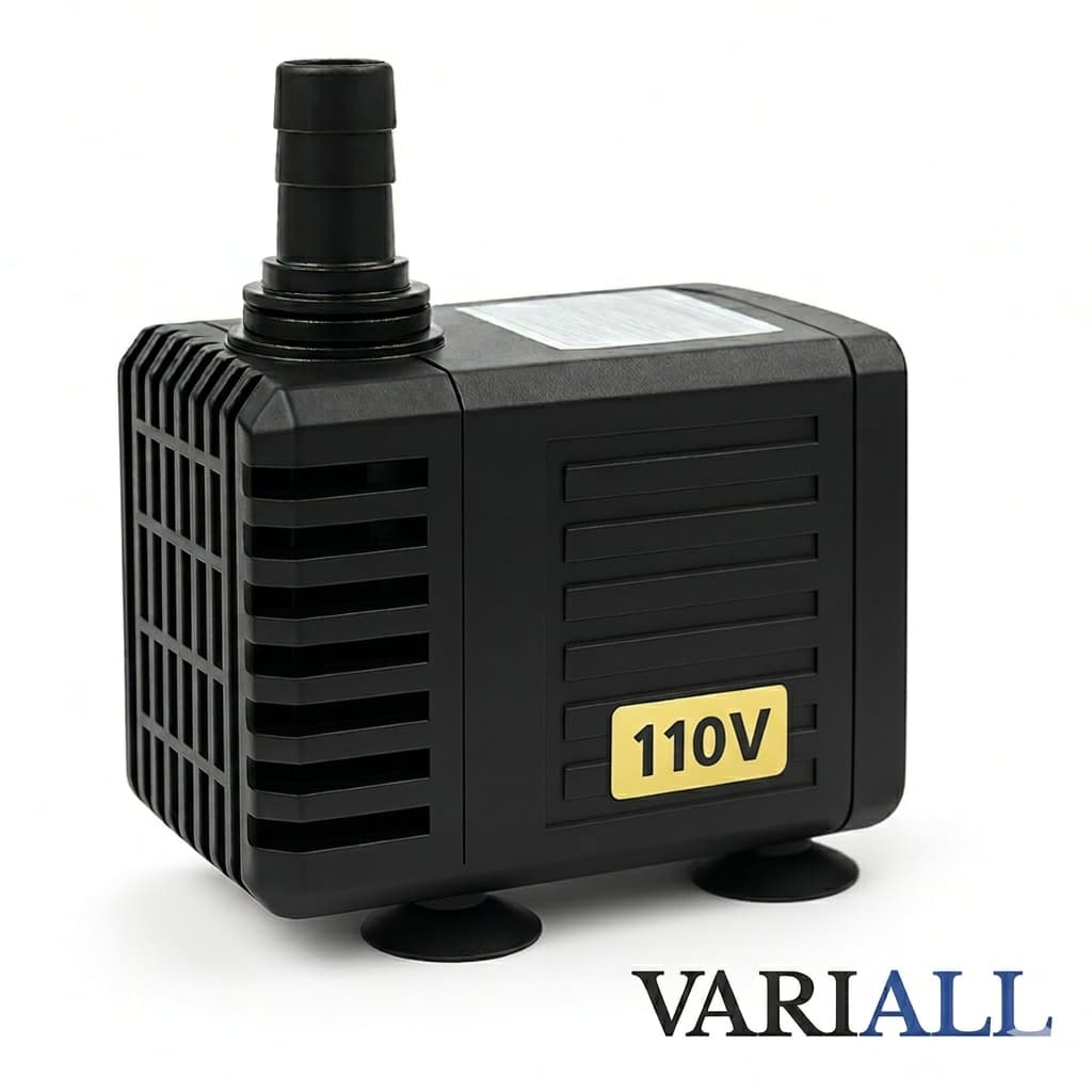 Bomba Submersa 1000L/H para Lago Aquário Fonte Cascata Chafariz Água Doce Salgada 110V