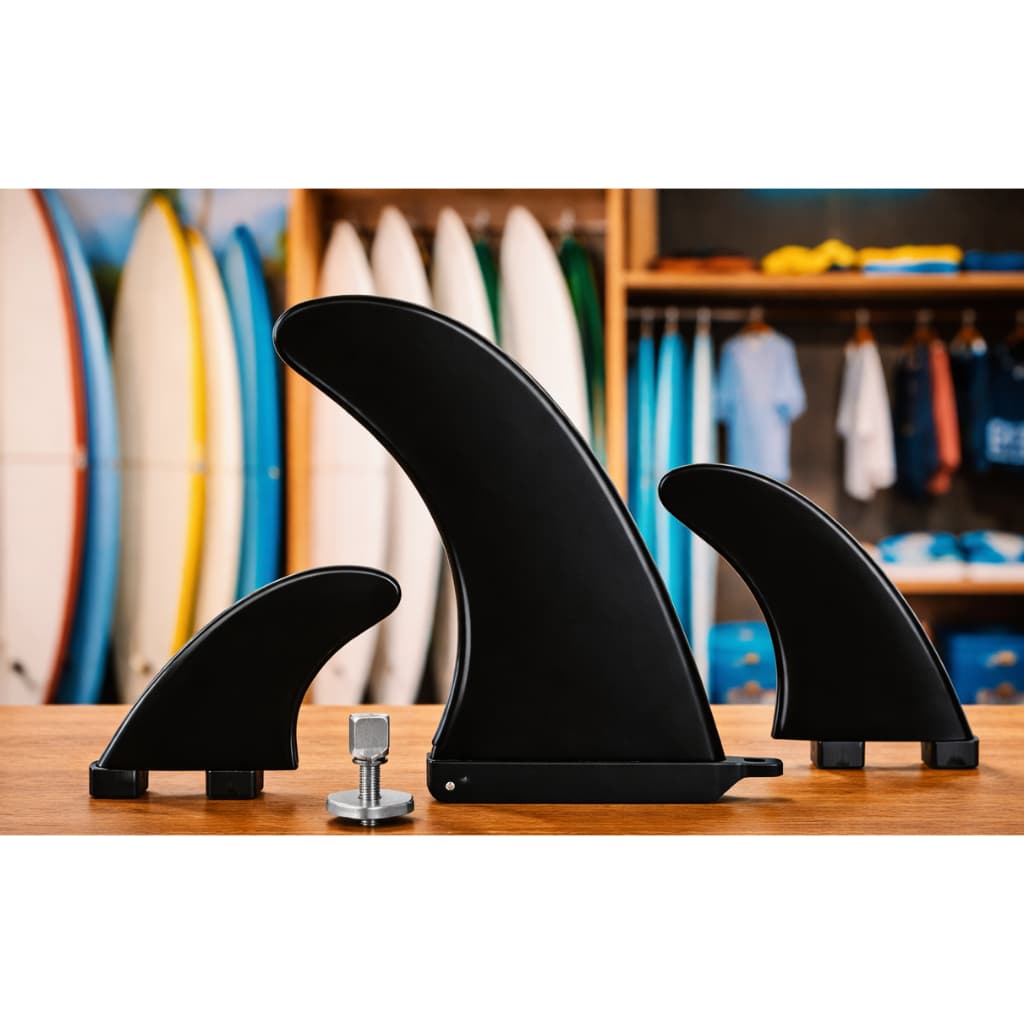 Quilha Para Prancha Stand Up / Long Board+ estabilizadores+ Parafuso Inox