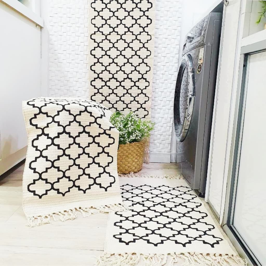 Kit Passadeira Cozinha 3 Peças Geométrica Tear Nozinho