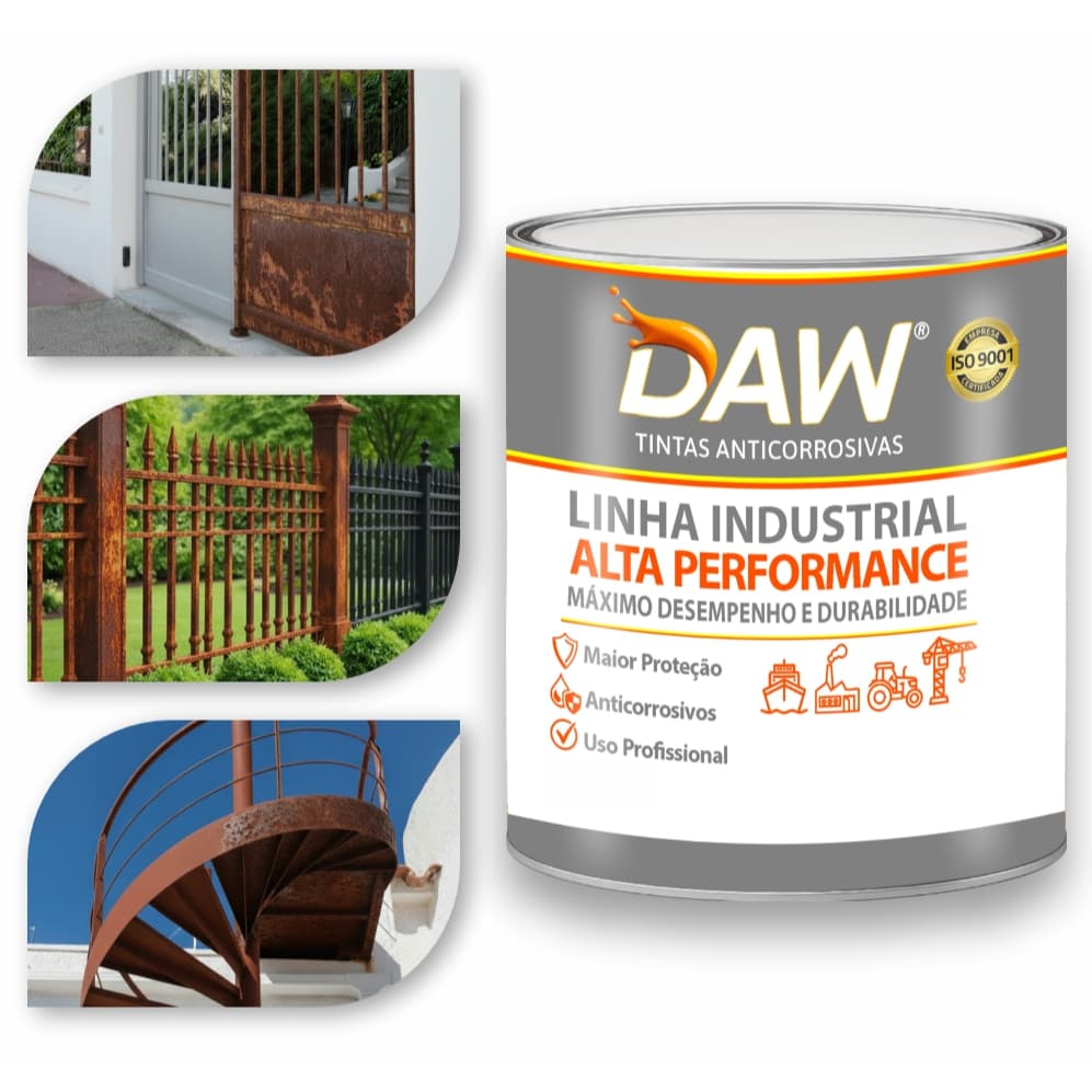 Tinta Direto na Ferrugem 900ml – Proteção Duradoura para Metal