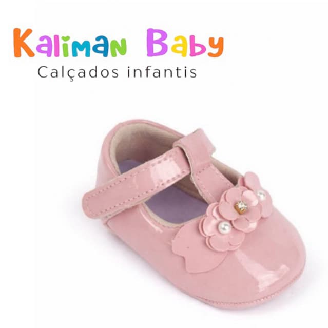 Sapatilha Recém Nascido Feminina Bebê Batizado Confortável Sola Macia Promoção