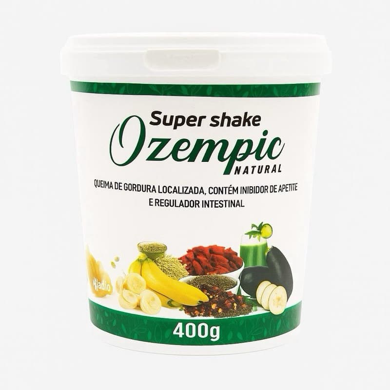 Shake Nutritivo com Mix Farinhas funcionais. Suplemento Natural.