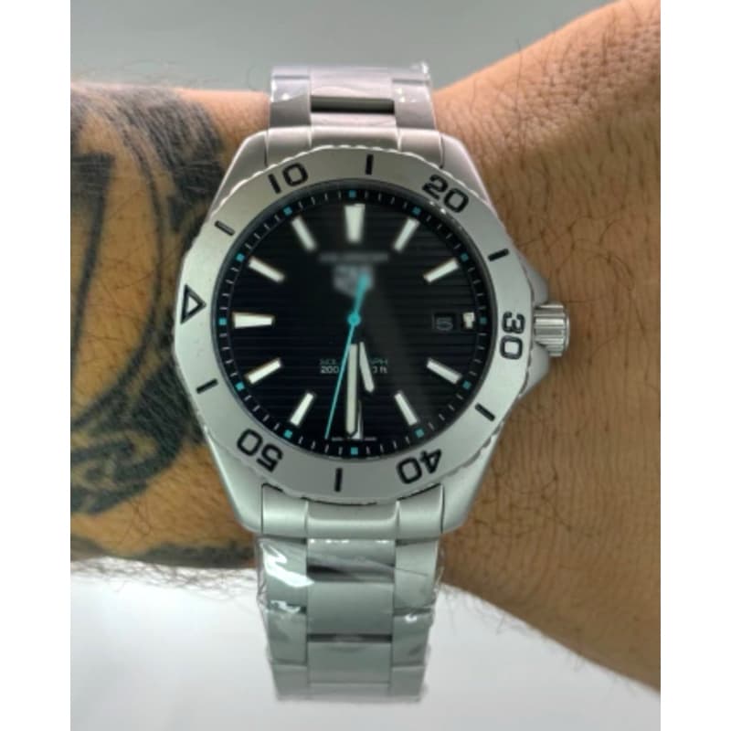 Relógio Masculino Aqua Luxuoso lançamento Inoxidavel Com Caixa