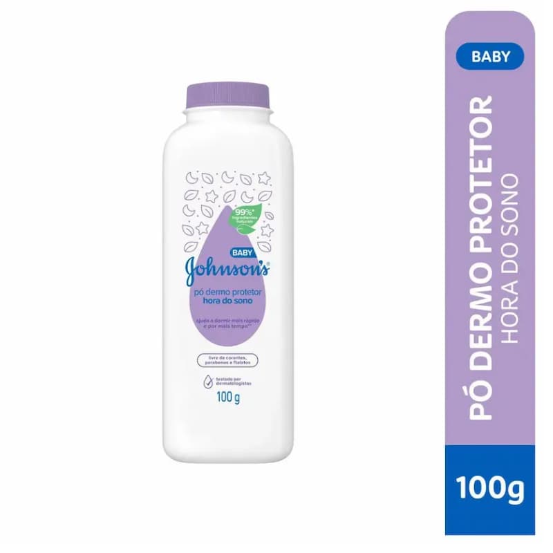 Talco Johnson Baby hora do sono lavanda 100g