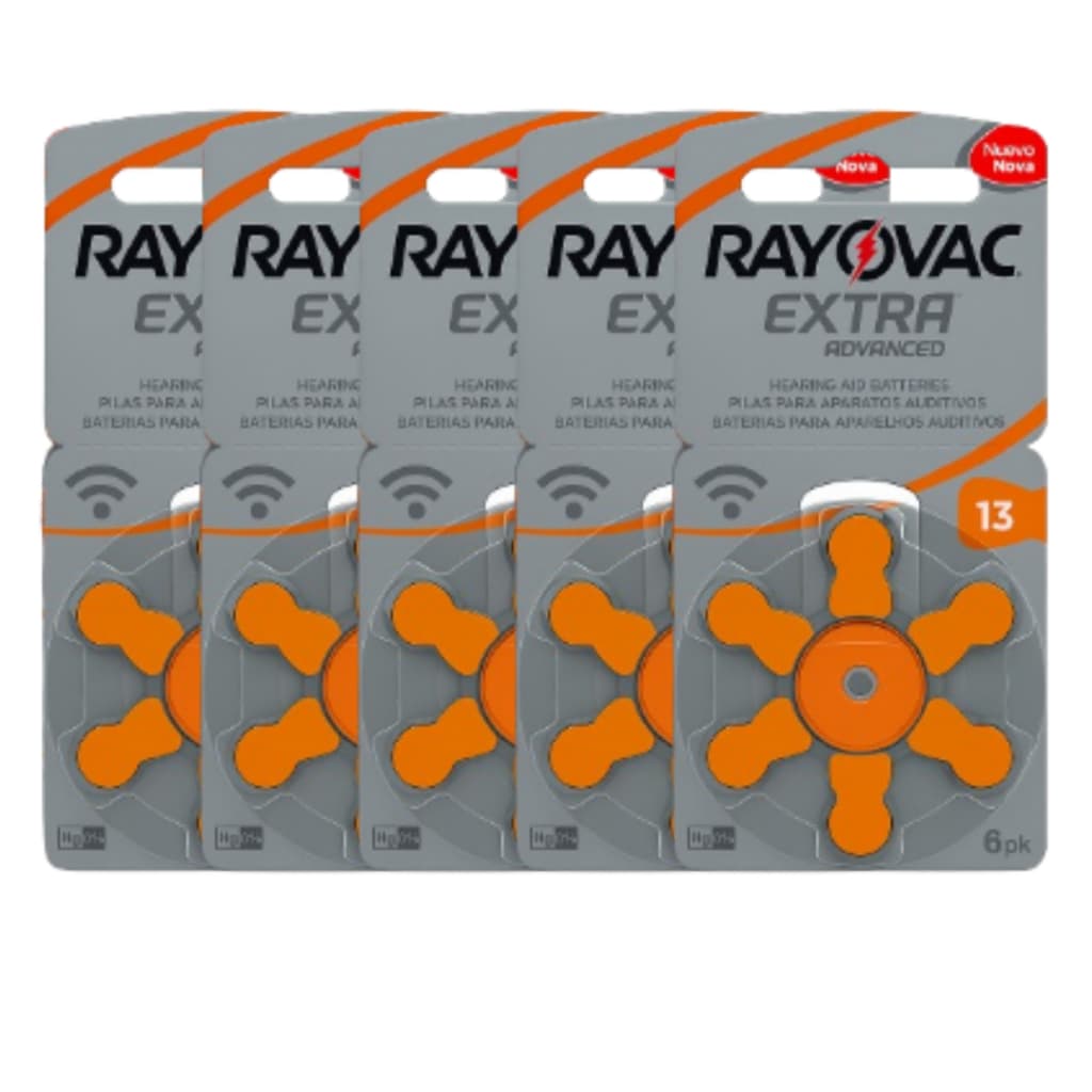 Rayovac 13 PR48 Para Aparelhos auditivos ( 30 Unidades)