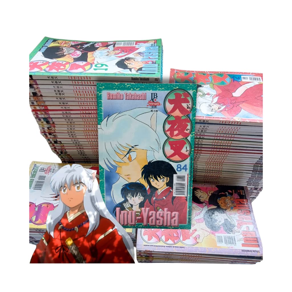 Mangá Inu-Yasha volumes variados 85 ao 112 (Meio Tanko) (LA) Inuyasha