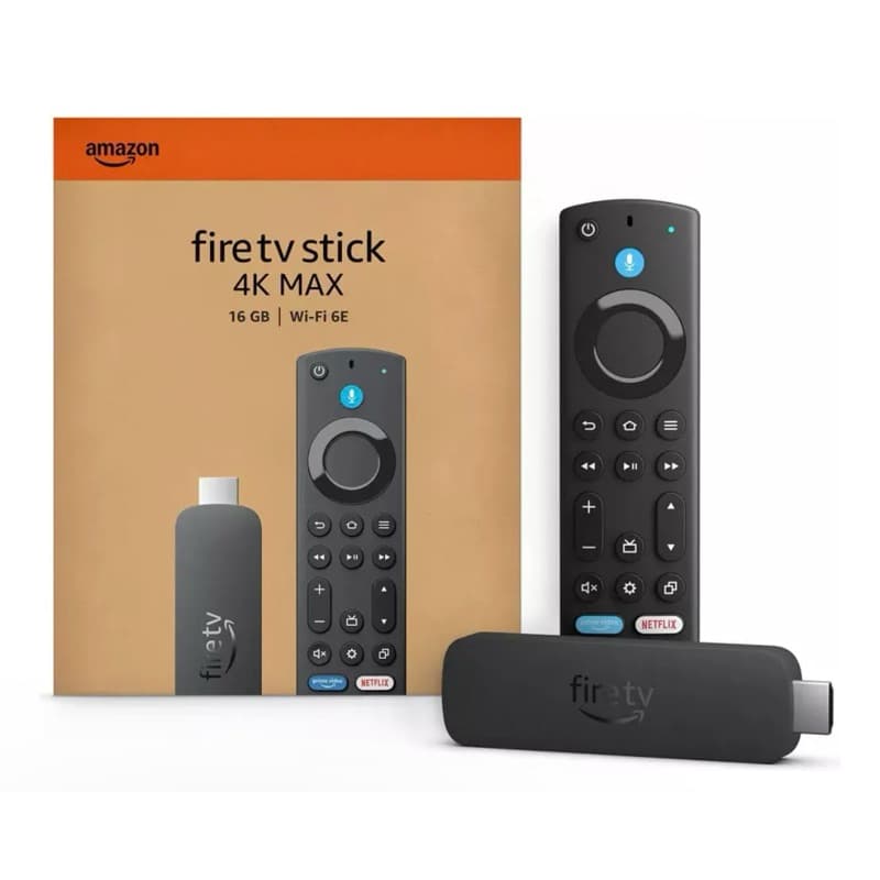 Amazon Fire Tv Stick 4k Max 16gb Wifi 6 Alexa Controle Voz