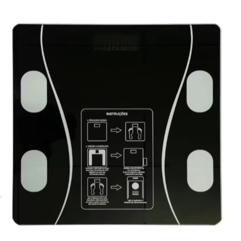Balança Digital Medidora Corporal Bioimpedância até 180kg