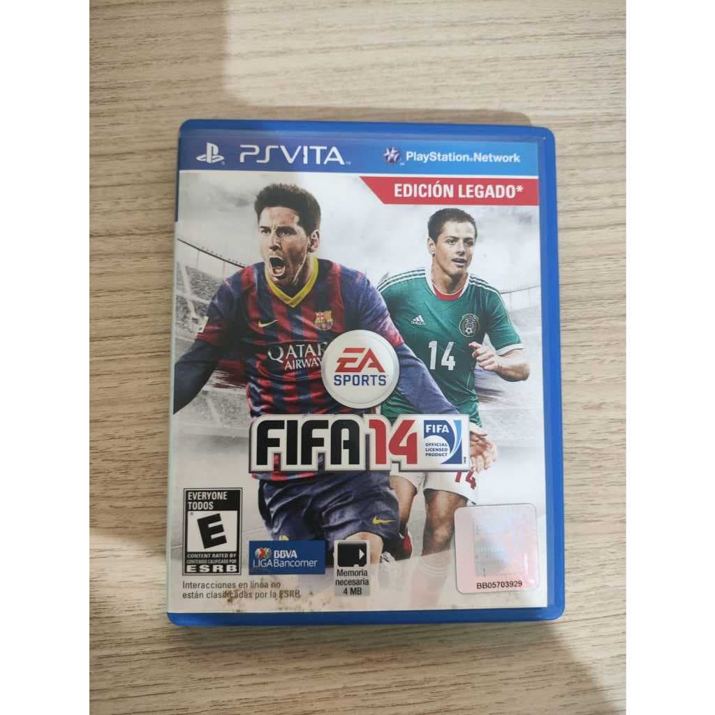 Jogo Fifa 14 Original Mídia Física Ps Vita - Usado