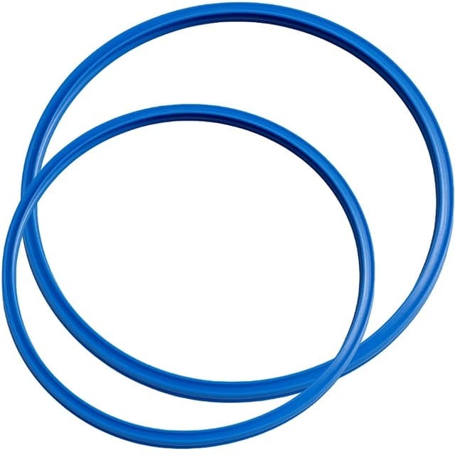 Kit 2 unds Borracha Panela de Pressão Marmicoc 2,5 Litros Silicone Azul