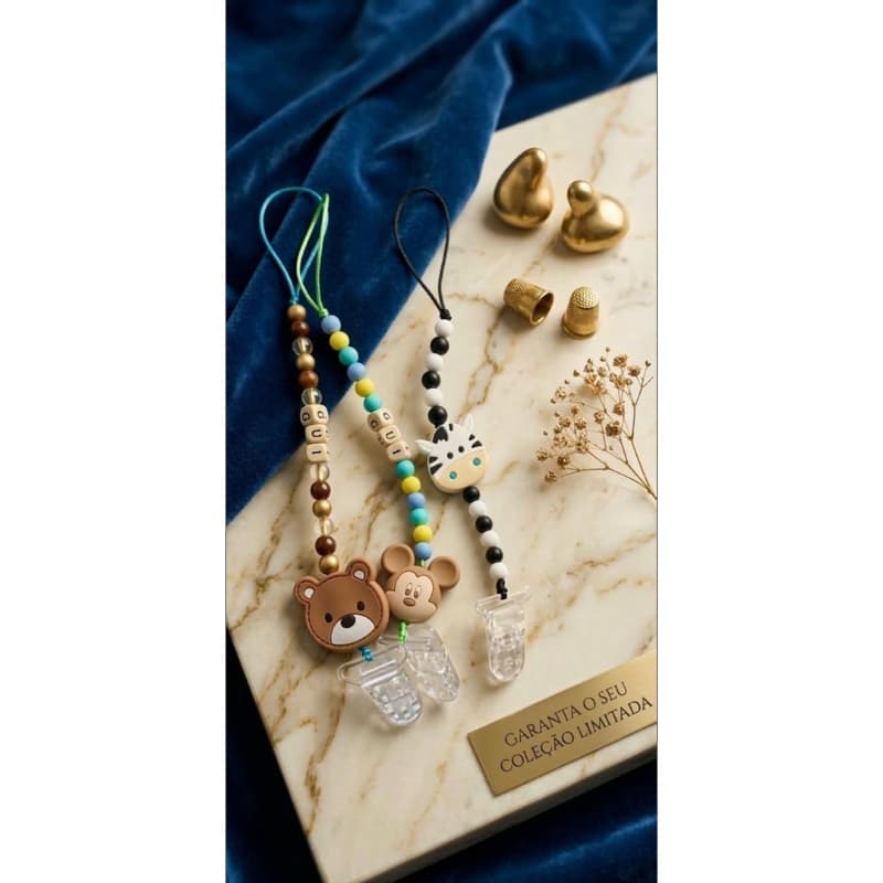 Prendedores de chupeta personalizado