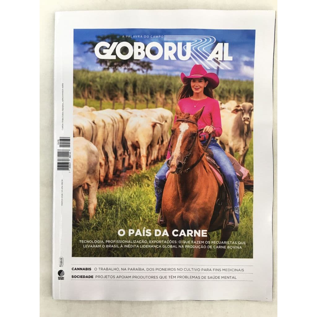 Revista Globo Rural 476 março 2026 O Pais da carne