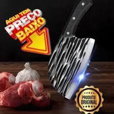 Faca Cutelo Forjado À Mão Aço carbono Cozinha Culinária Profissional Machadinha Açougueiro Carne Osso Alta Qualidade