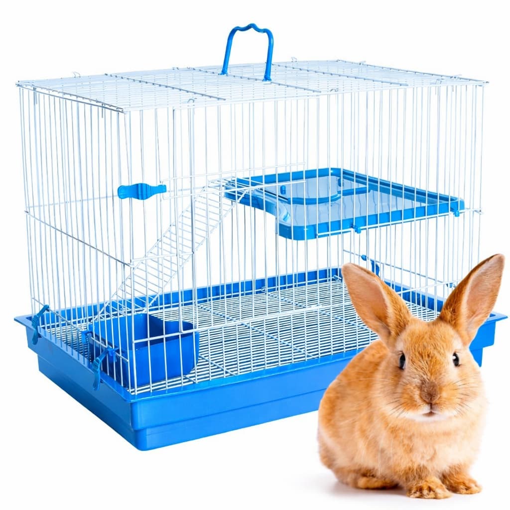 Gaiola Coelho Chinchila Porquinho Da India Com Andar Grande