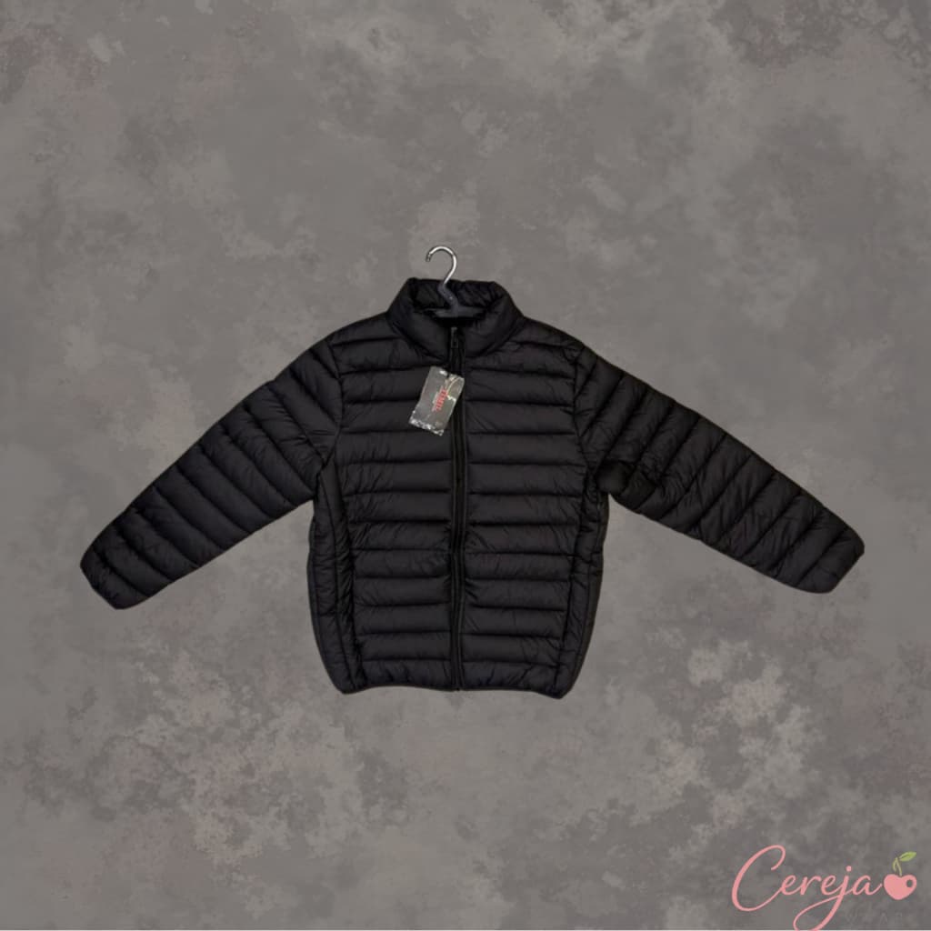 Jaqueta Puffer Bobojaco Impermeável de Frio Intenso Blusa Unissex Inverno com Capuz Removível