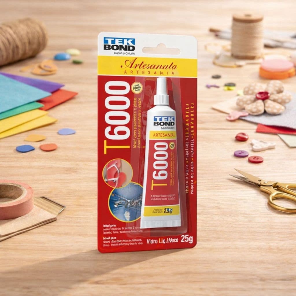 Cola TekBond T6000 Permanente 25g Transparente Artesanato Multiuso