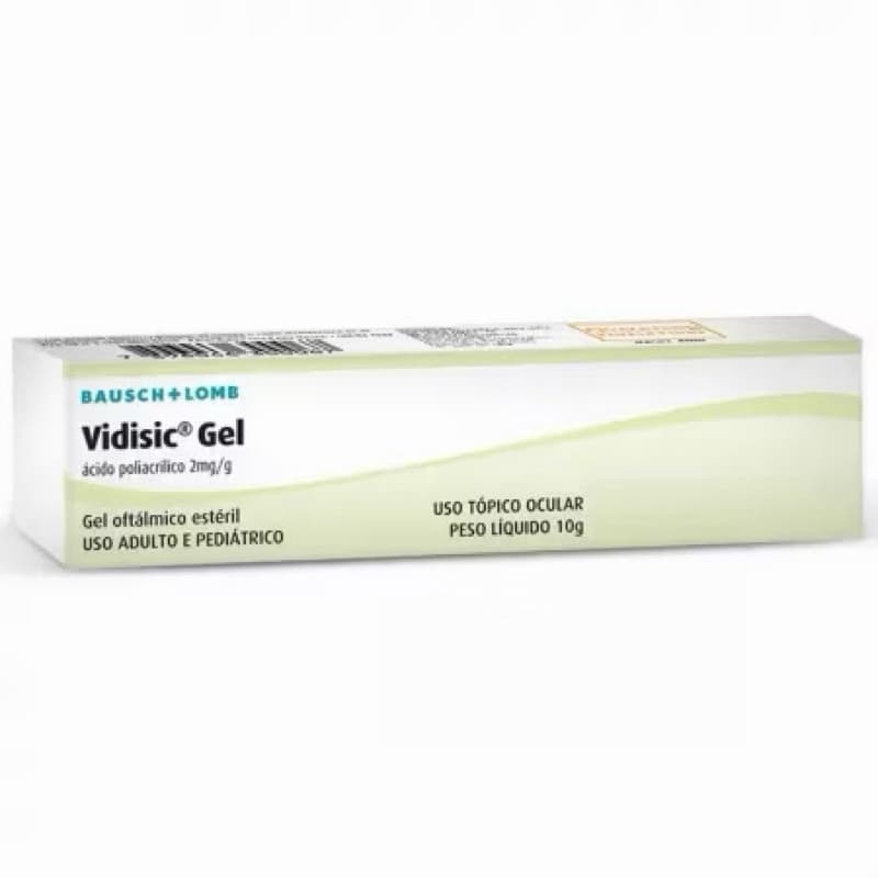 Gel Líquido Oftálmico Vidisic Gel 10g Baush+Lomb