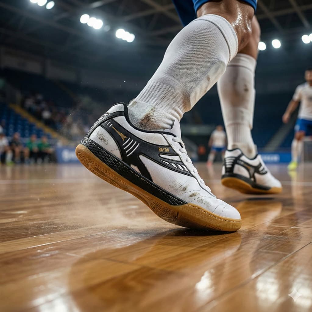 Chuteira Futsal Unissex Masculina Solado Indoor Antiderrapante para Quadra Design Leve Macio Moderno