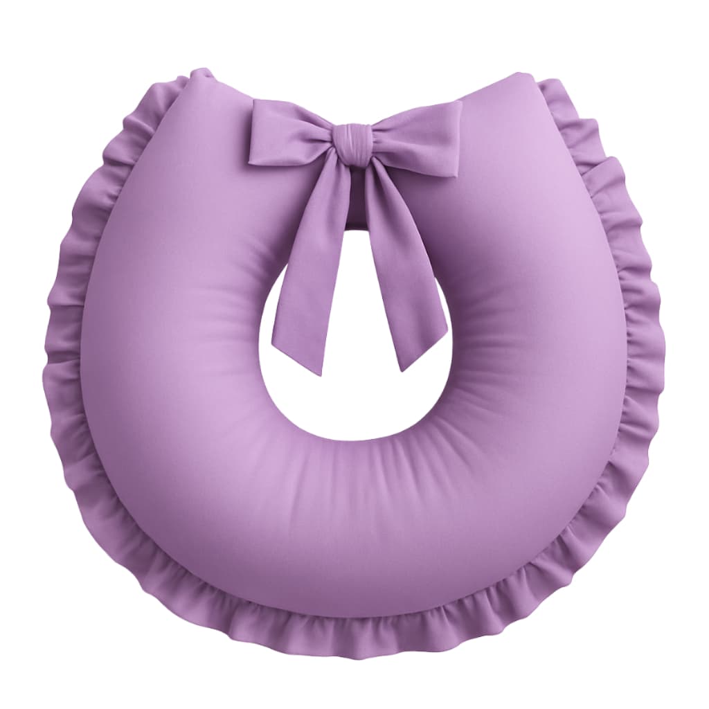 Capa para Almofada de Amamentação 100% Poliéster com Zíper