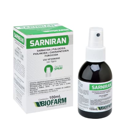 SARNIRAN SOL SPRAY 100ML - BIOFARM USO VET