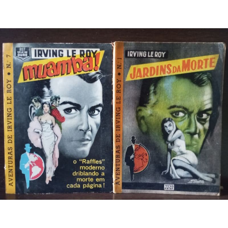 2 Livros De Irving Le Roy: Muamba! e Jardins da Morte