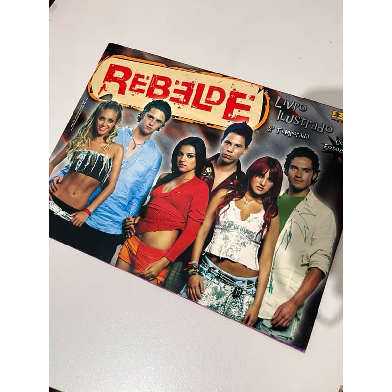 RBD - livro ilustrado de fotos da 2ª temp de REBELDE