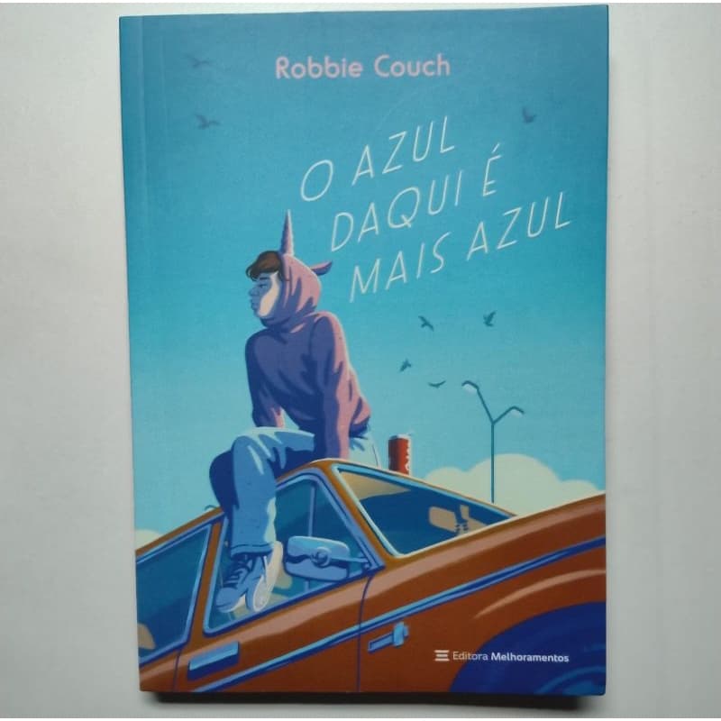Livro O azul daqui é mais azul Robbie couch