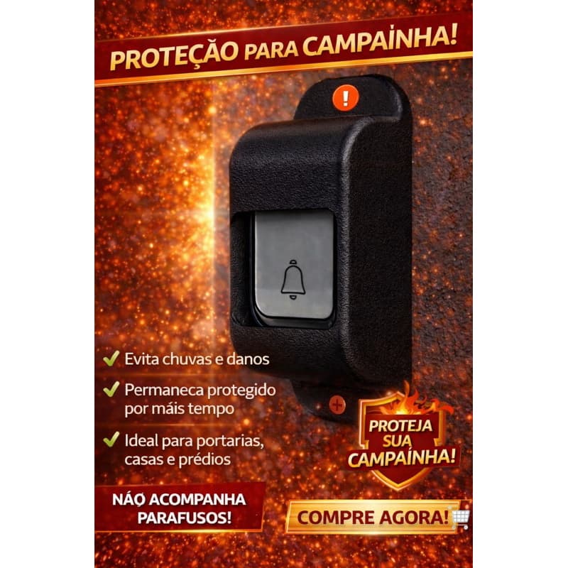 Proteção para campainha sem fio Ipega KP-CA329