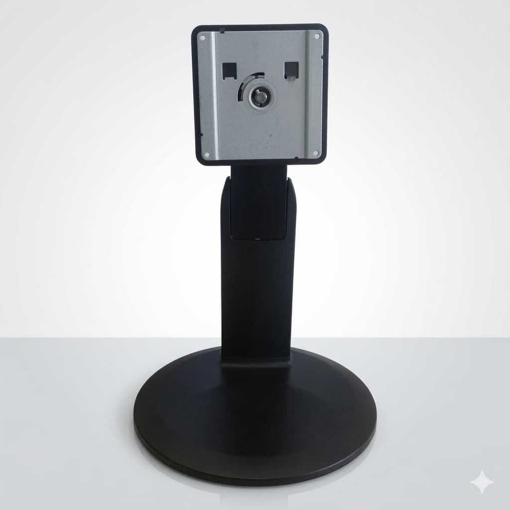 Base Suporte Monitor Universal Usado VESA 75x75mm Compatível LCD LED Estrutura Resistente Fácil Fixação