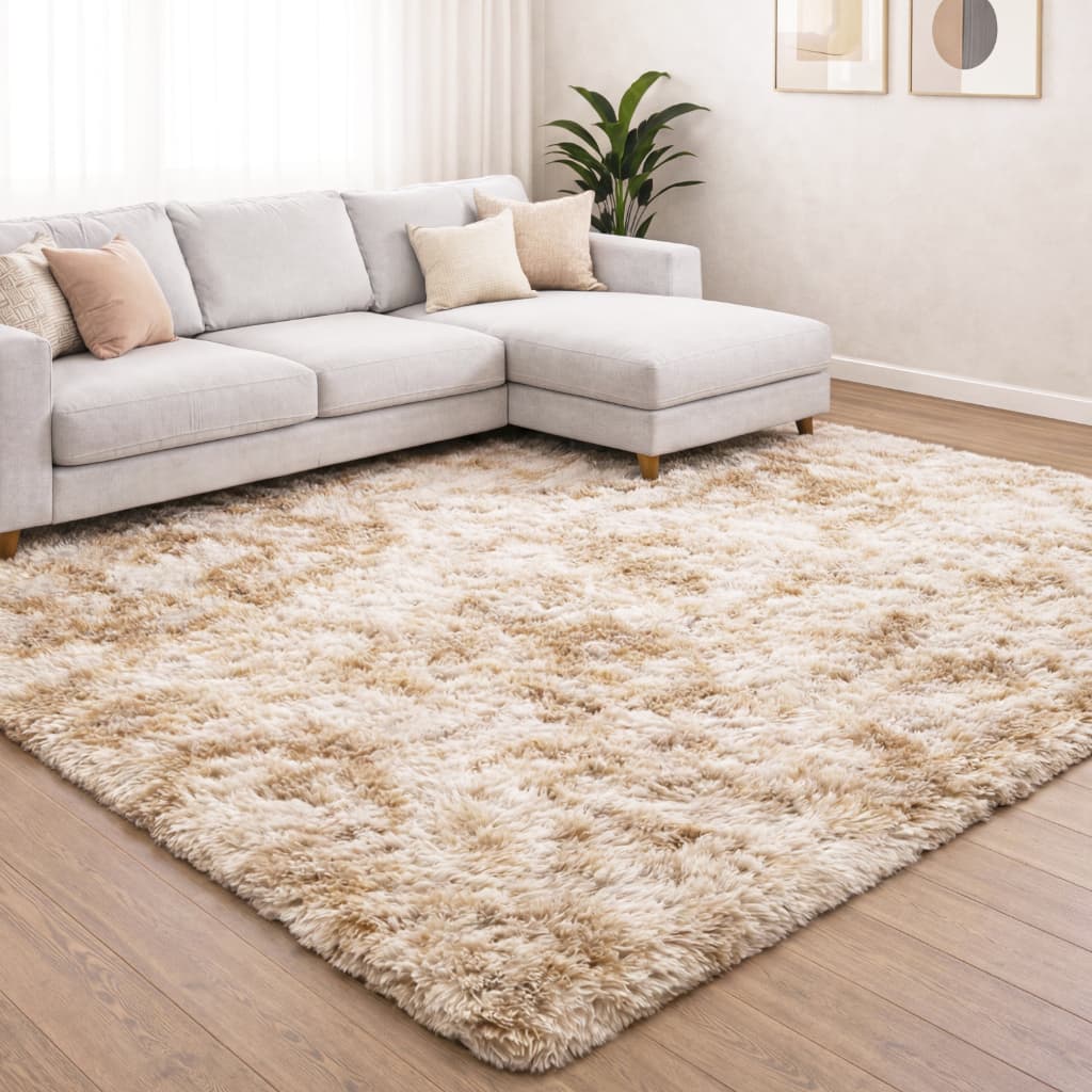 Tapete Sala 2,00x2,50 Peludo 4 Cm De Altura Shaggy Sala Quarto