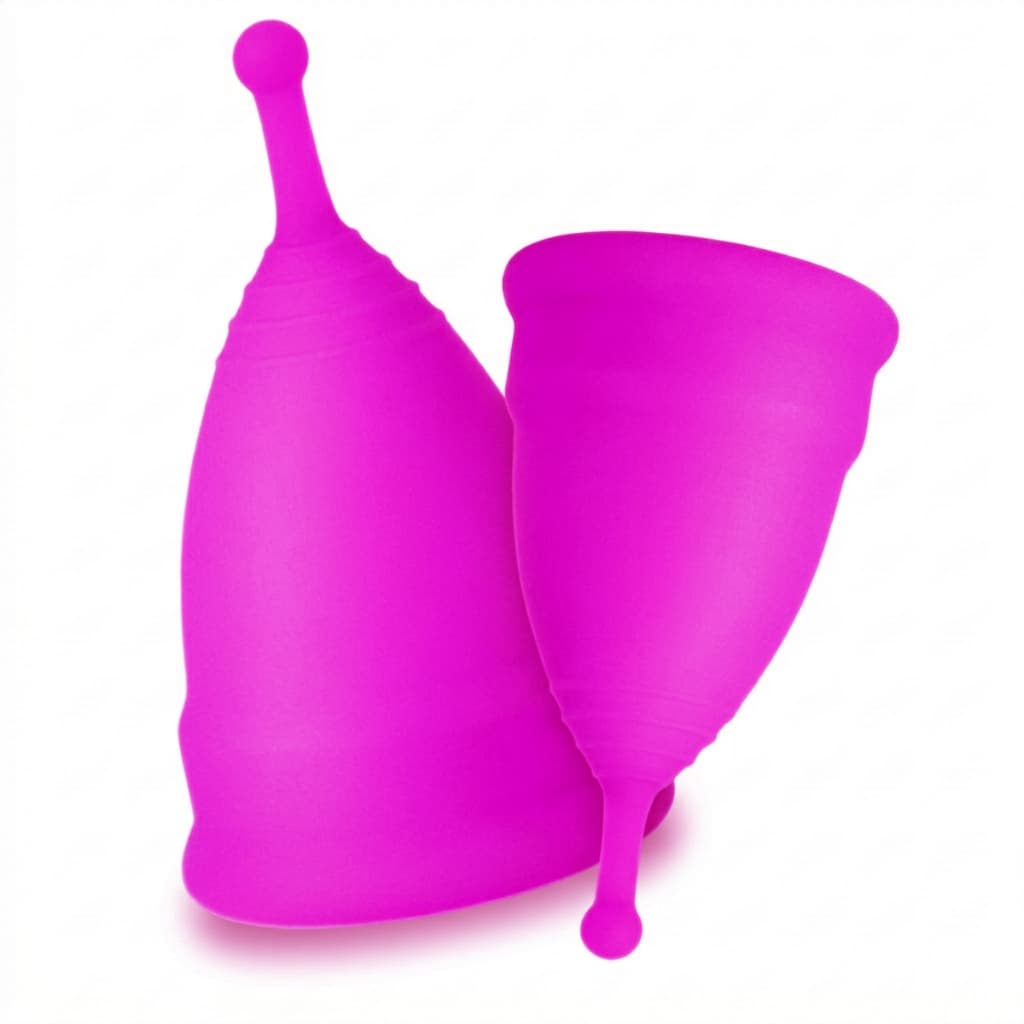 Coletor Menstrual P M Copo Ecológico Silicone Hipoalergênico Reutilizável Corrida Viagem + Conforto