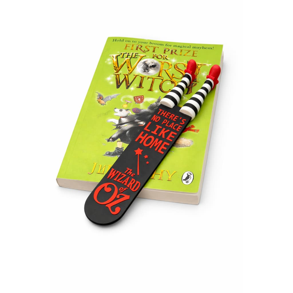 Marcador de Livro 3D O Mágico de Oz | Pernas da Bruxa | Geek, Leitura, Presente Criativo, Booktok, Decorativo