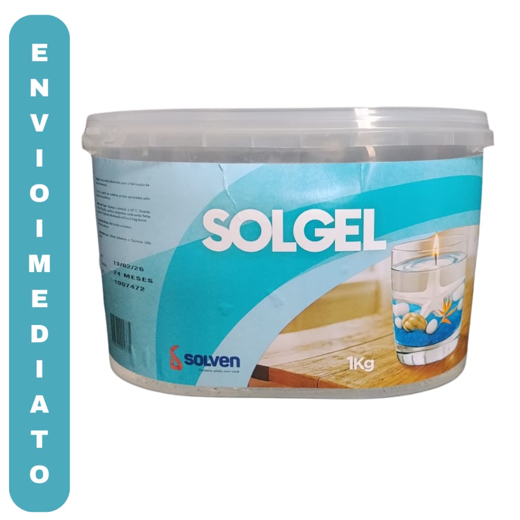 1 Kg De Parafina Gel Cristal Para Produção Velas Decorativas