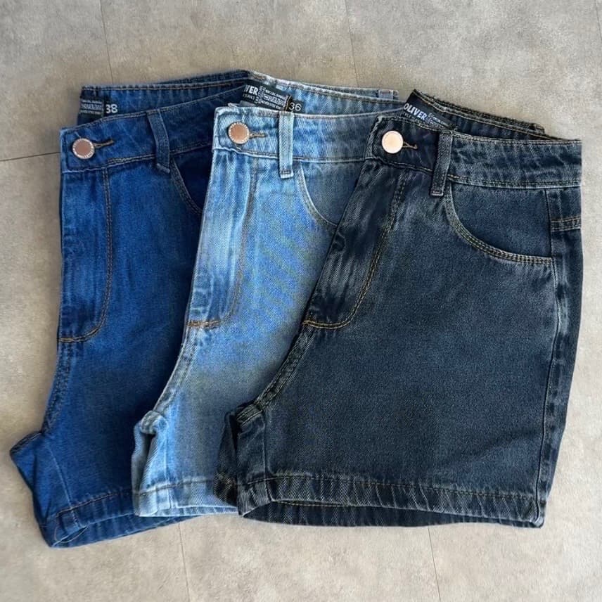 Short Jeans Feminino Mom Short Jeans Cintura Alta  Bermuda Jeans feminina short feminino jeans