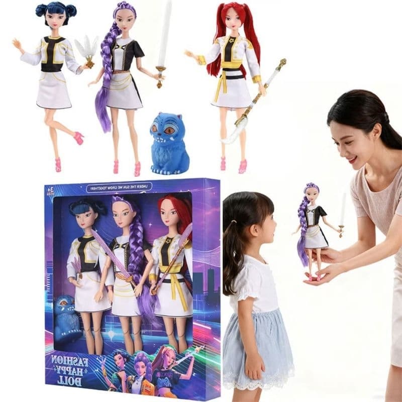 Boneca K-pop MUSICAL  - Coleção Completa