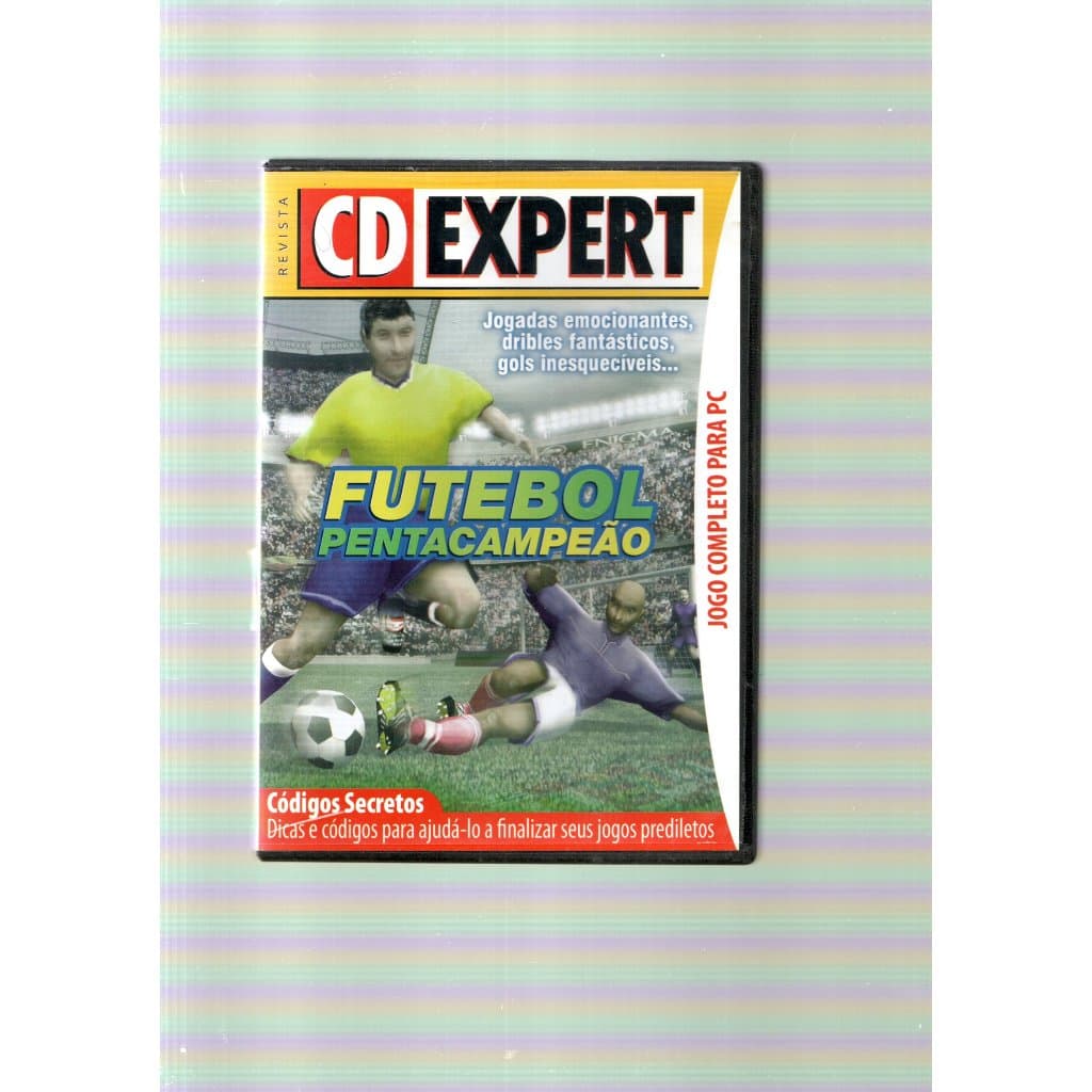 Jogo De Pc Cd Expert Futebol Pentacampeão