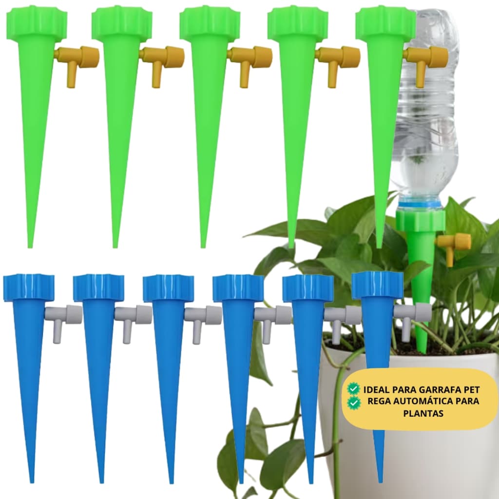 Gotejadores Acoplável Em Garrafa Pet  para Jardim Dosador gota a gota  para Vaso  e plantas