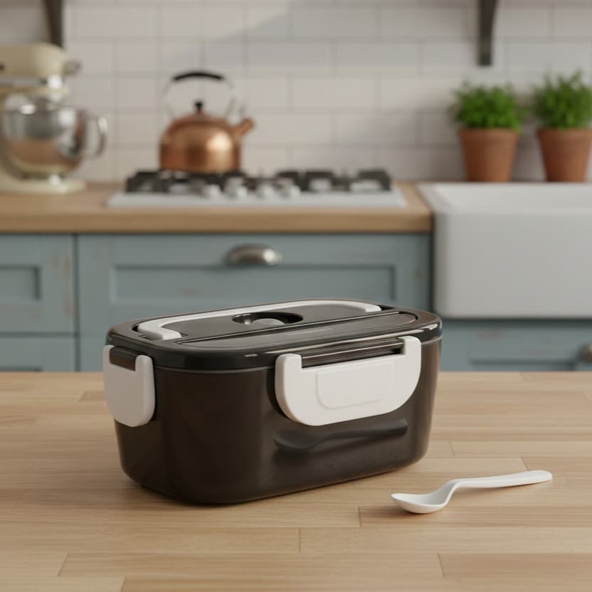 QUEIMA DE ESTOQUE Marmita Elétrica Aquecedora Portátil Ideal Para Trabalho e Viagem