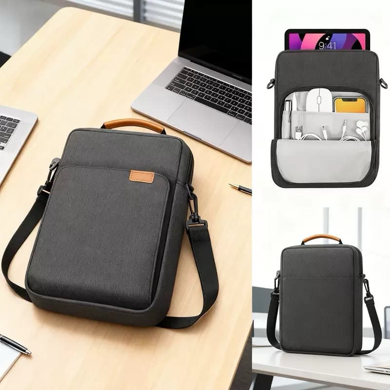 Bolsa Simples Para Computador iPad Adequada Tablet De 32 Cm/44 Laptop Mensageiro Leve À Prova D'água
