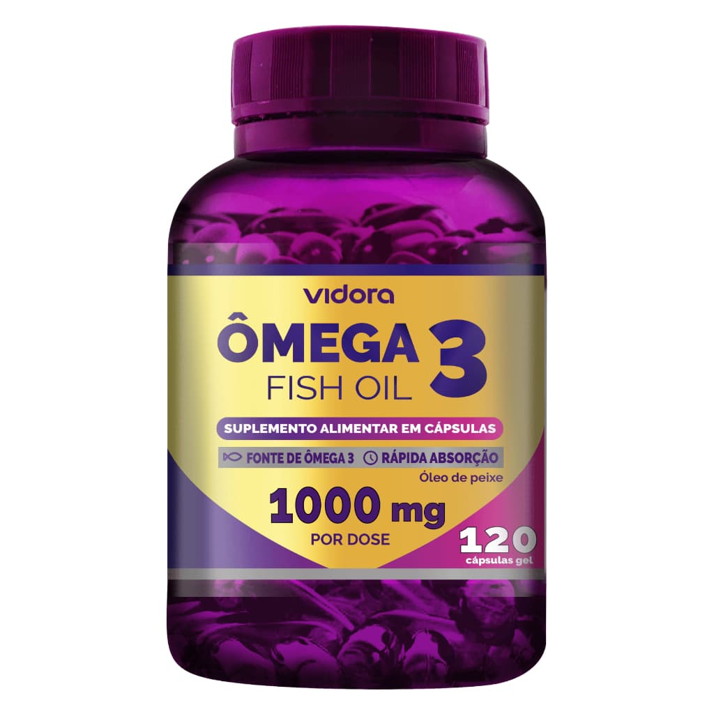 Vidora Omega 3 1000mg 120 Caps Gel