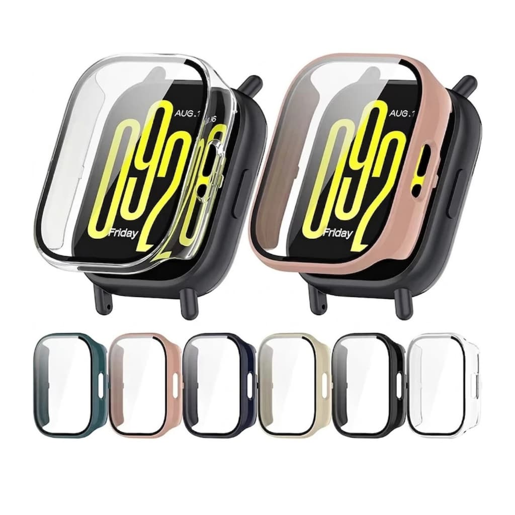 Capa Case Bumper com Película para Redmi Watch 5 Active/Watch 5 Lite